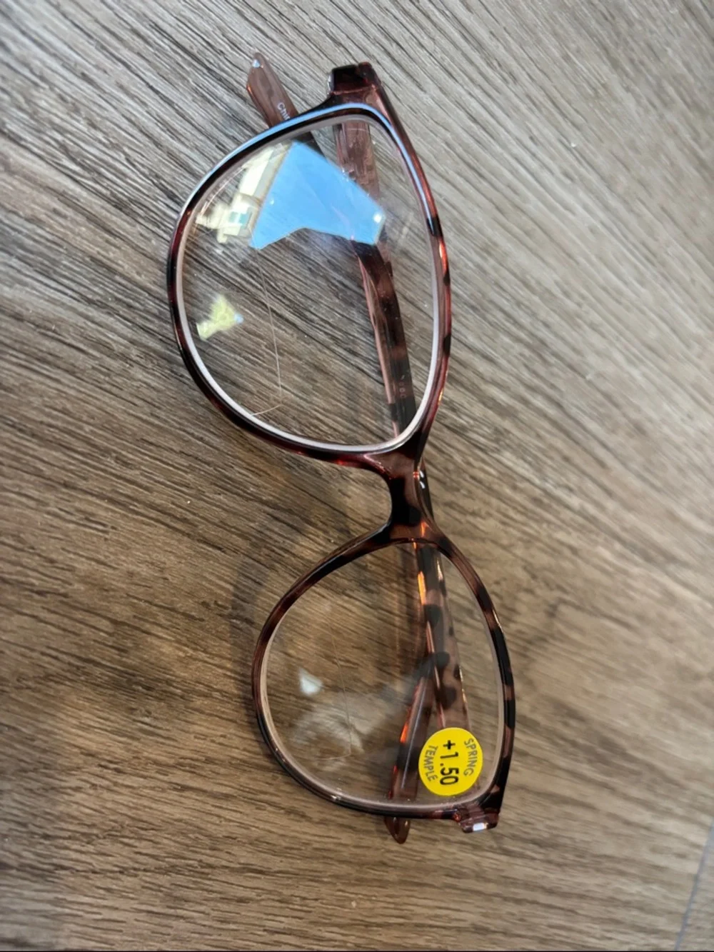 Variety Trio Reading Glasses +1.50 & +2.50 Pink & Brown tortoiseshell